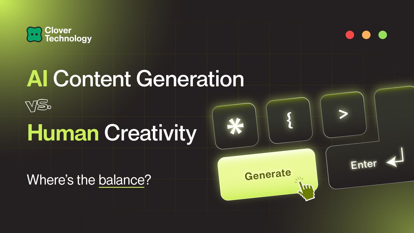 Ai Content Generation Vs. Human Creativity: Where’s The Balance?
